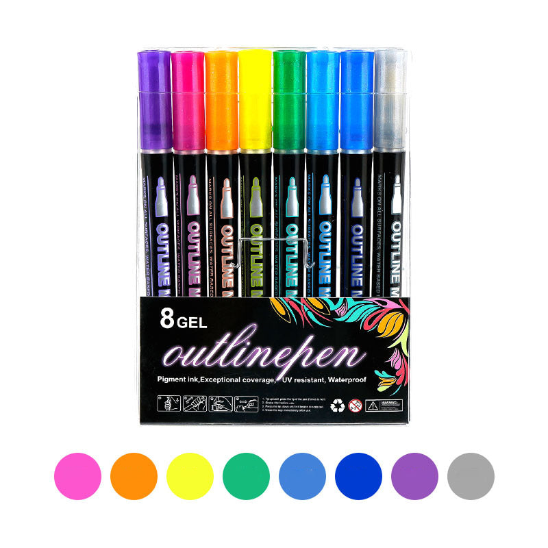 BowLift | Color Lightstick Graffiti Highlighter Pens