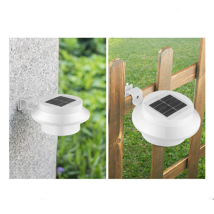 Solar Cylinder LED Outdoor Waterproof Fence Wall Sconce Lamp | Bowlift