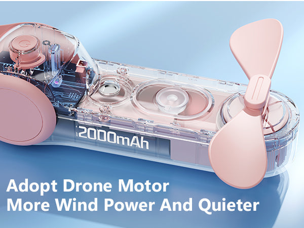 Misting Fan Portable, Handheld Personal Mister Fans | Bowlift