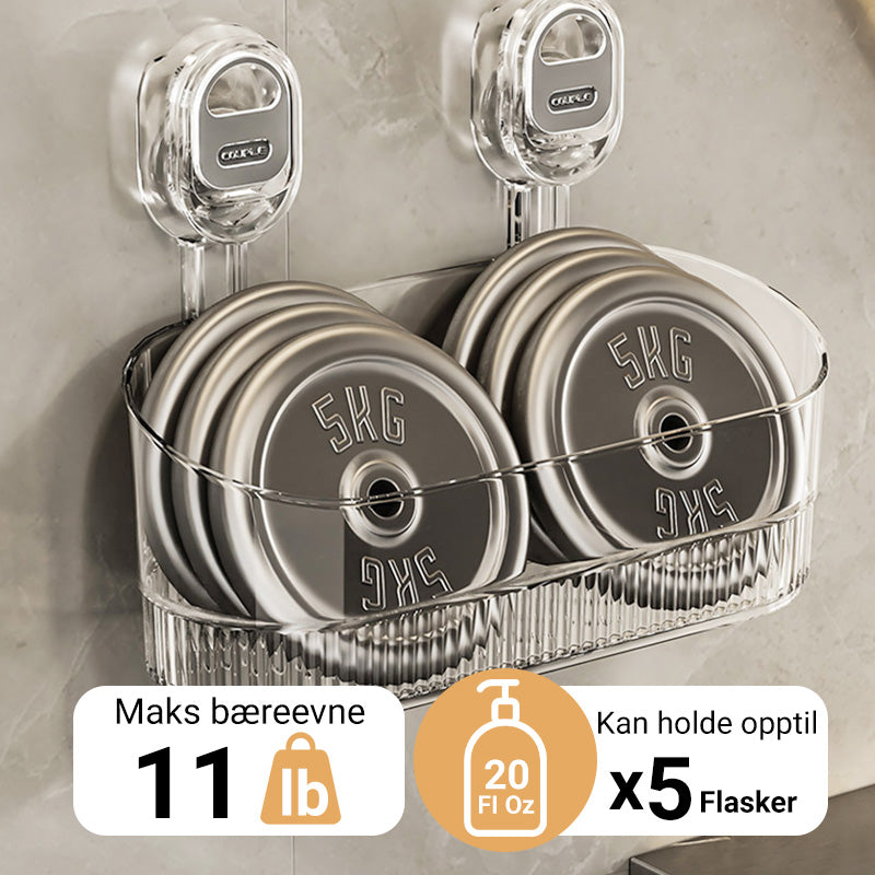 BowLift | Storage rack with suction cup and drainage hole