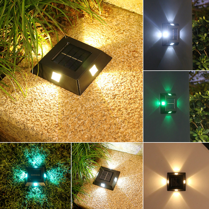 Solar Wall Light for Outdoor Use | Bowlift