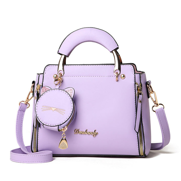 BowLift | Versatile bag for women with cute kitten organizer