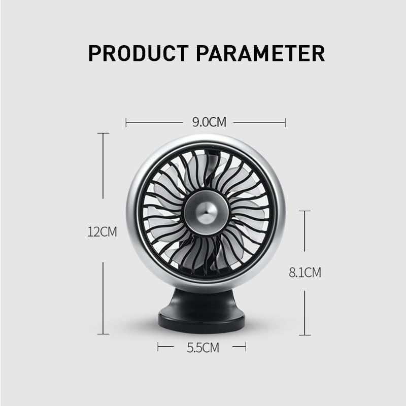 Car Air Vent USB Fan | Bowlift