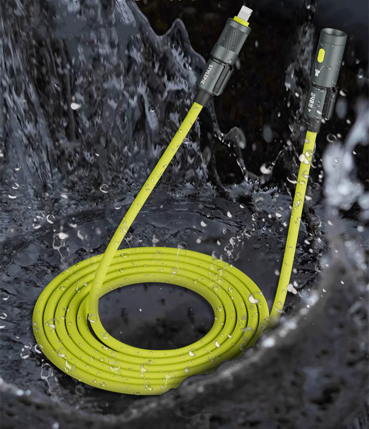 BowLift | Outdoor Camping LED Lighting 3-in-1 Charging Cable
