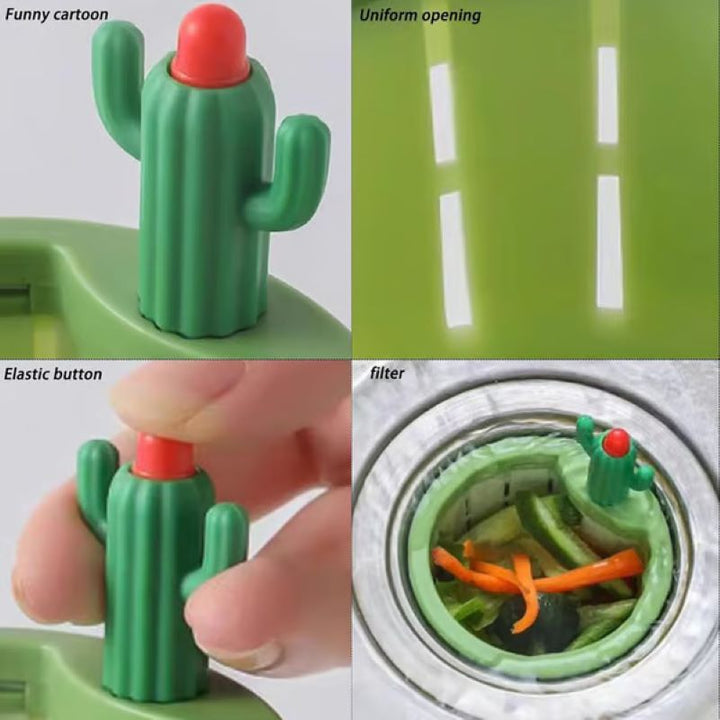 BowLift | Creative Cactus Convenient Drainage Basket Set