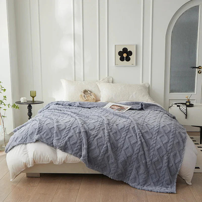 BowLift | Double-sided cuddle blanket made of wool