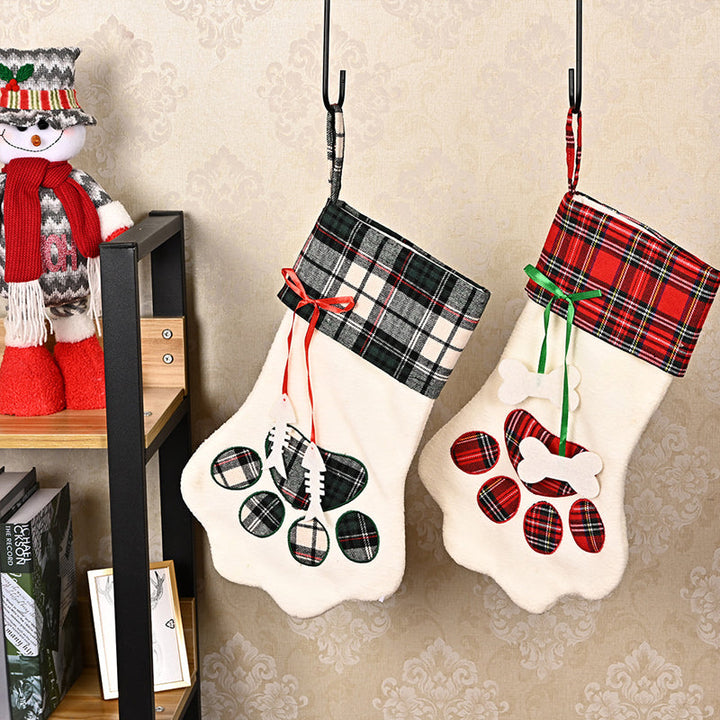 BowLift | Checked Christmas Socks