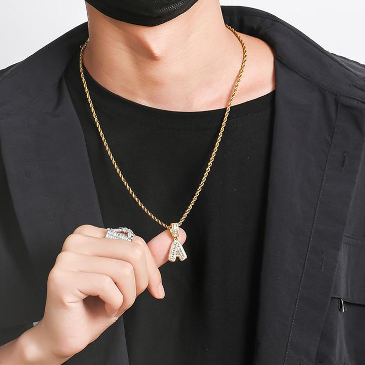 BowLift | Stainless Steel Initial Necklace