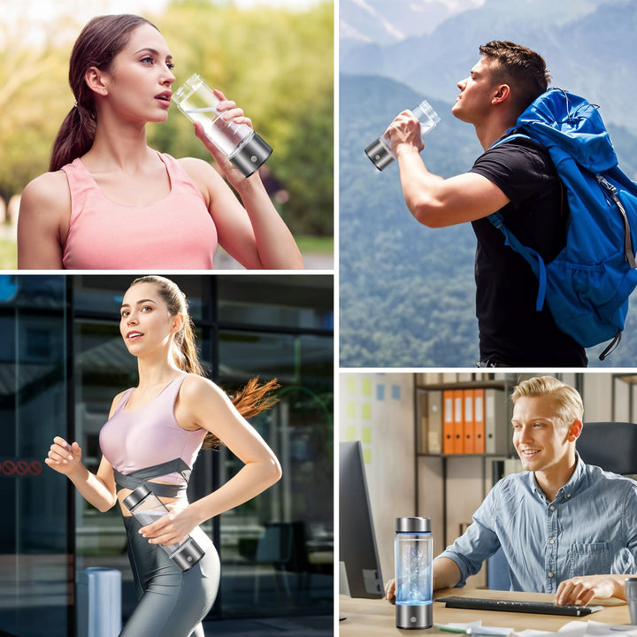 Hydrogen Water Ionizer Bottle – Improves Overall Well-being Bowlift