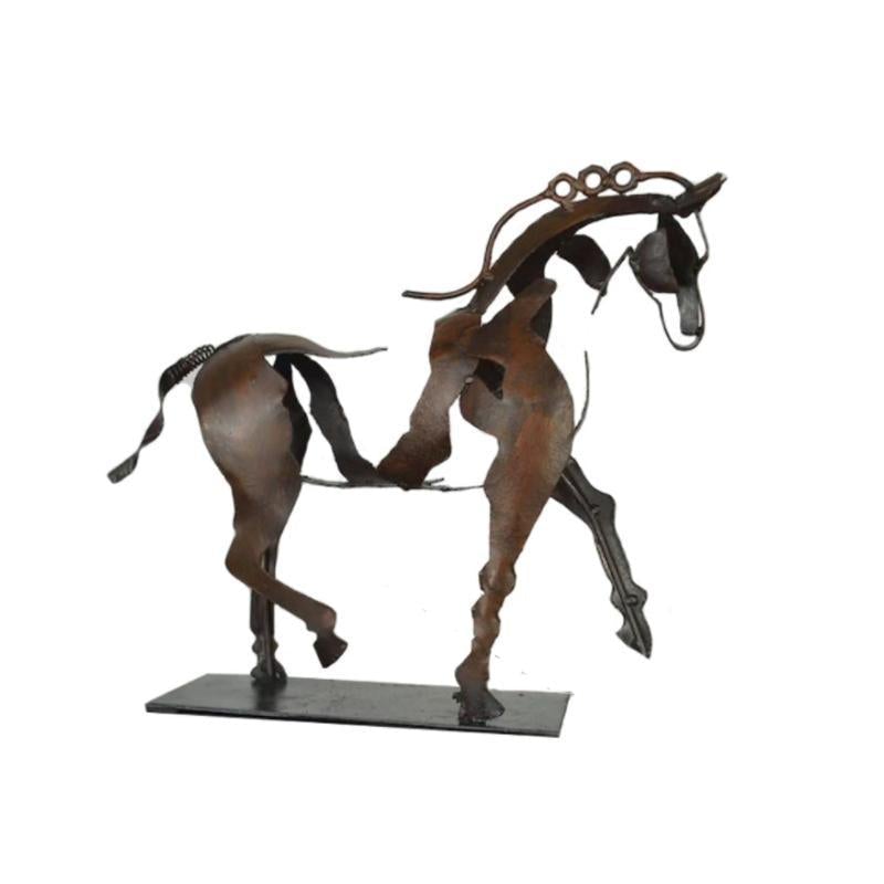 Hollow Metal Horse Ornament | Bowlift