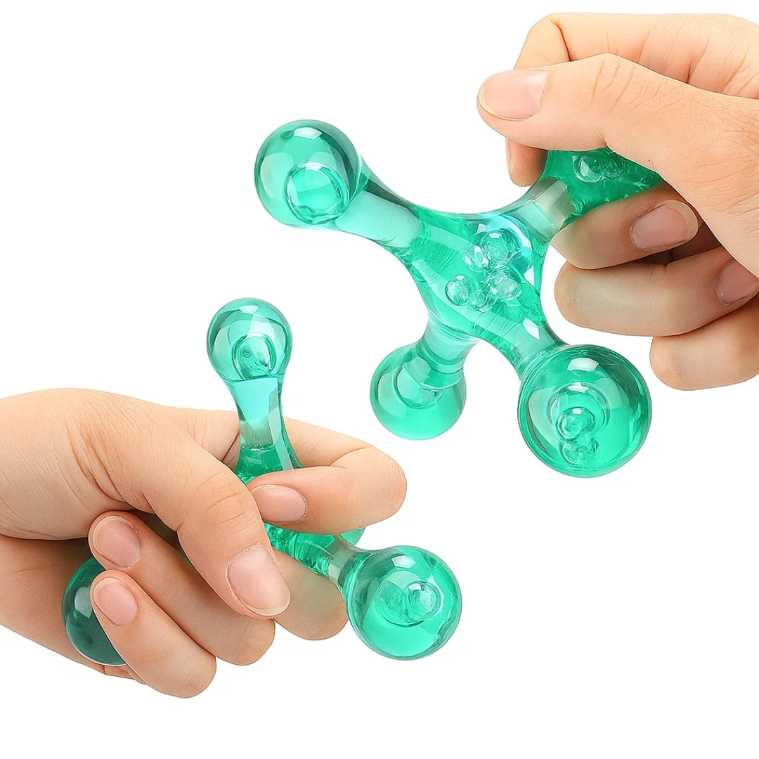 Deep Tissue Pain Relief – Compact Handheld – Relieves Knots & Tension in Back, Neck, Legs Bowlift