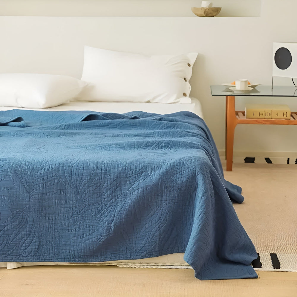 BowLift | Soft Leaf Cotton Blanket