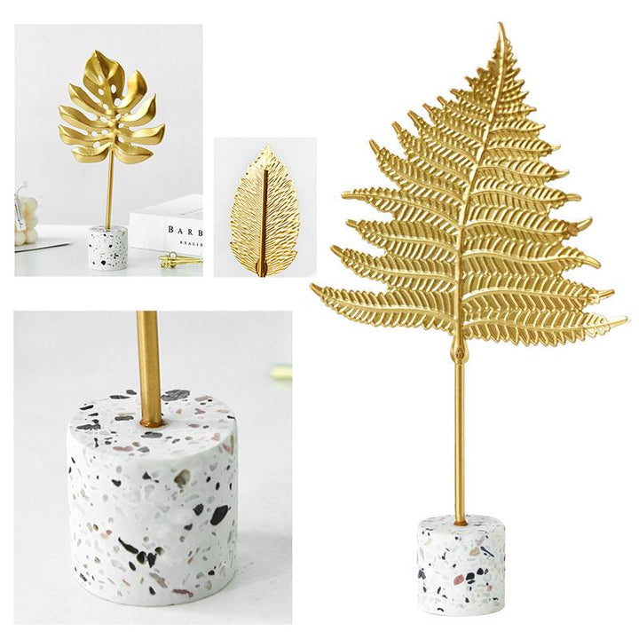 BowLift | Golden Leaves Ornaments