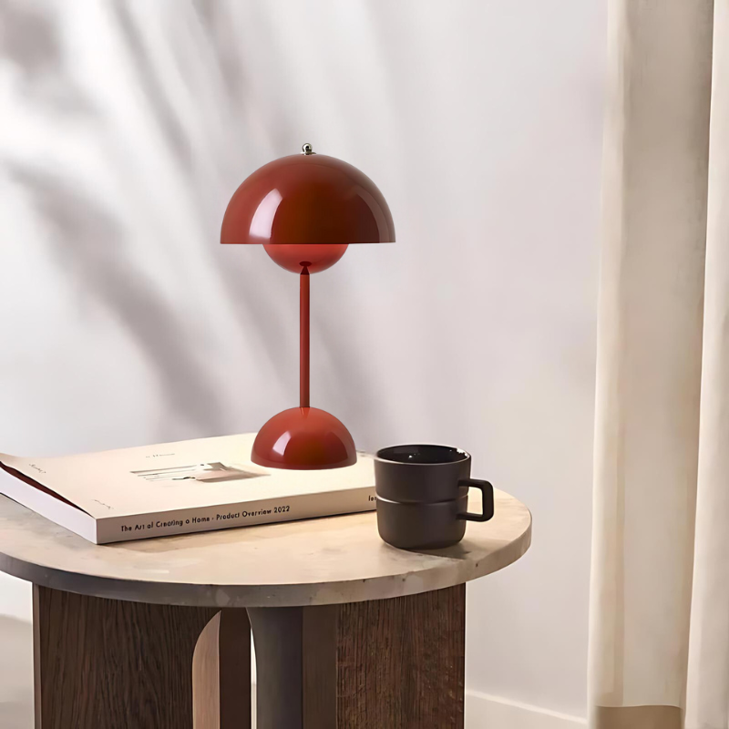 BowLift | ModernLamp | Modern table lamp in mushroom design with touch control