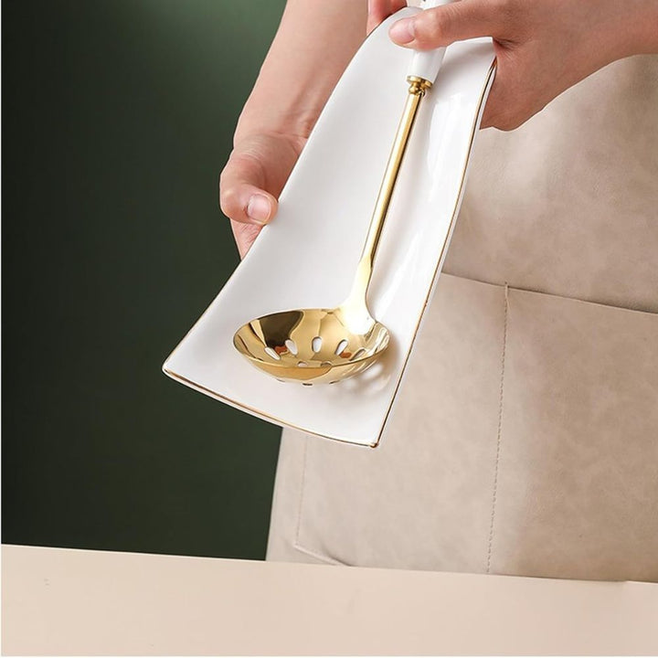 BowLift | Flowline Ceramic Cooking Spoon Rest
