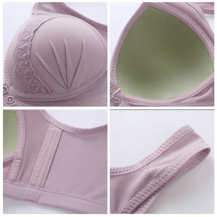 BowLift | Front Button Breathable Skin-Friendly Bra