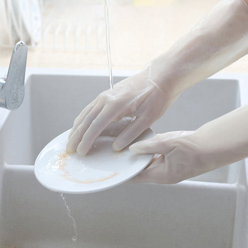 Robust velvet kitchen gloves (4 pairs) | Bowlift