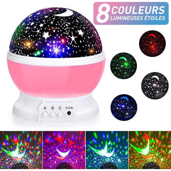 Ciaovie Romantic Night Lamp LED Projector Starry Sky | Bowlift