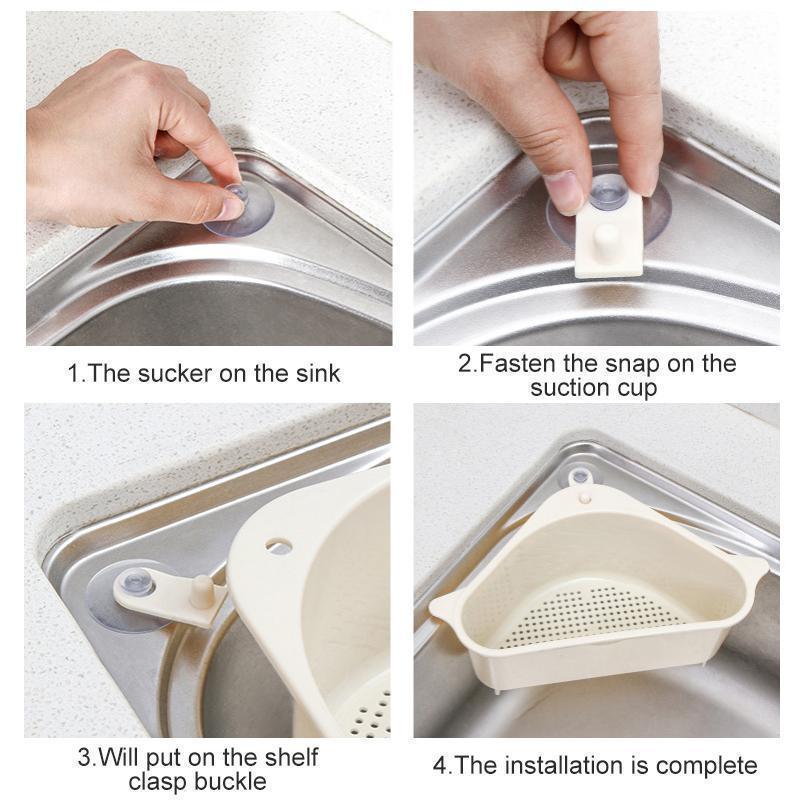 Kitchen Sink Multifunctional Storage Rack | Bowlift