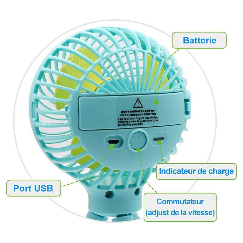 Ciaovie Mini portable deformable fan | Bowlift