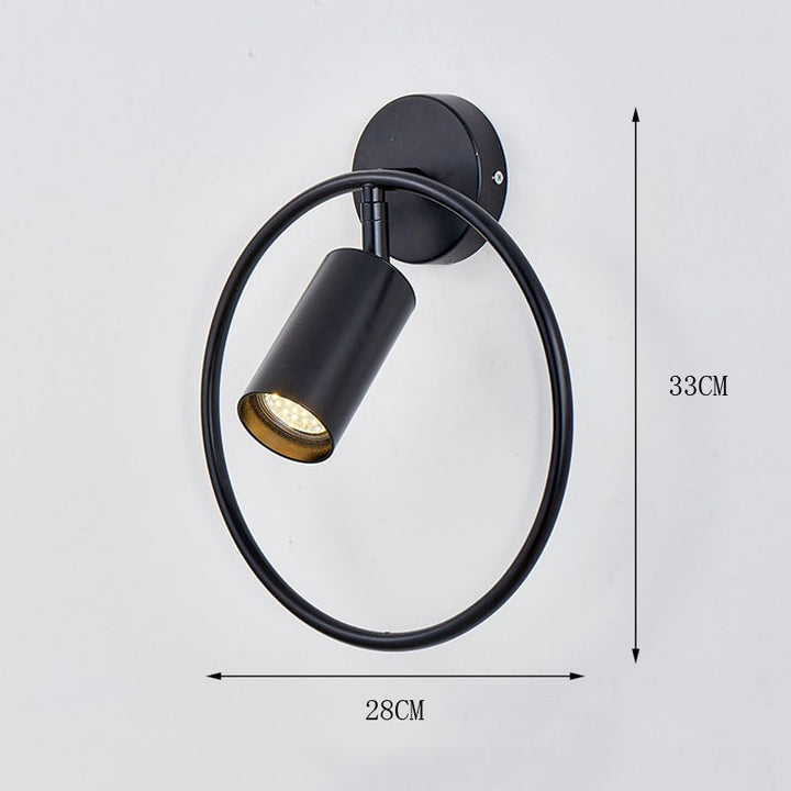 Round Iron Wall Lamp
