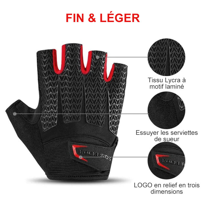 Half Finger Bicycle Gloves | Bowlift