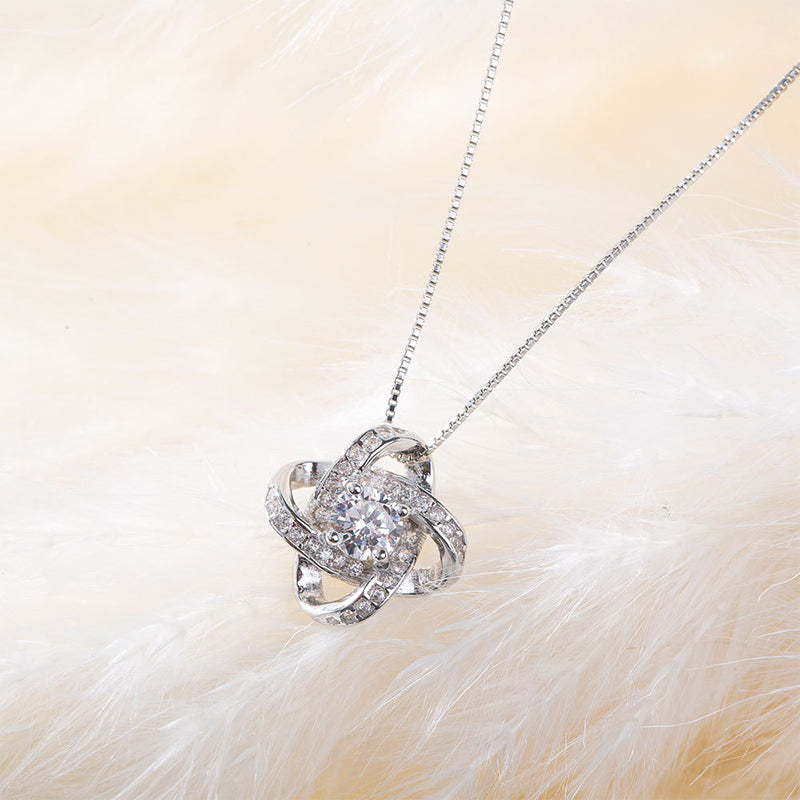 BowLift | To my daughter dear knot necklace