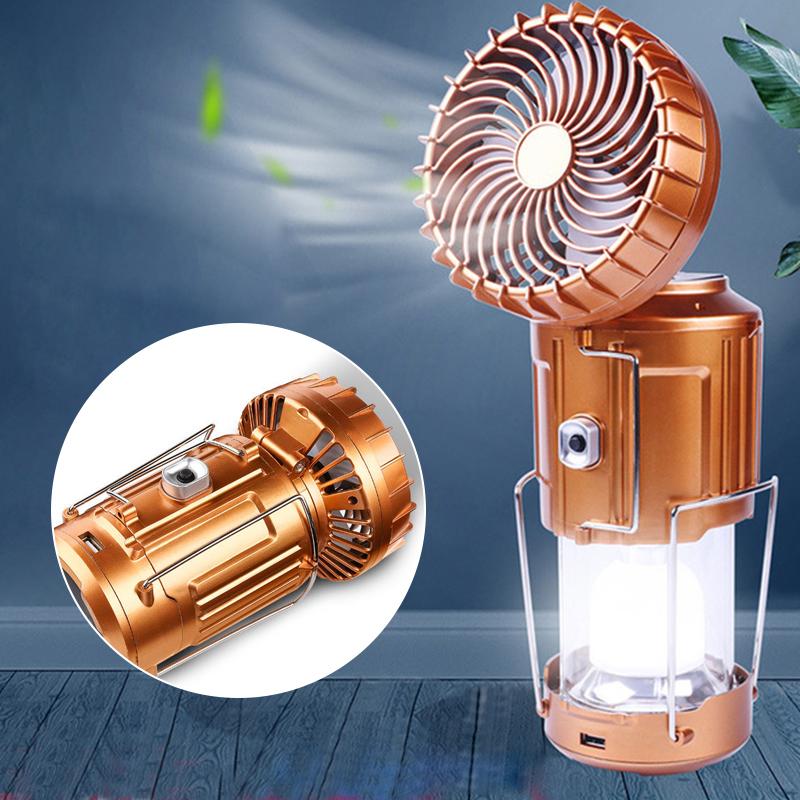 Outdoor LED Camping Light with Fan | Bowlift