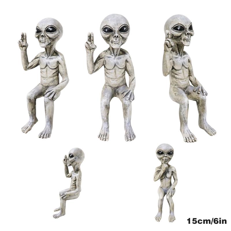 Statue Garden Alien | Bowlift