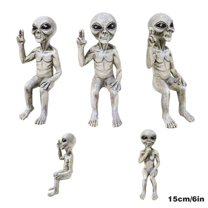 Statue Garden Alien | Bowlift