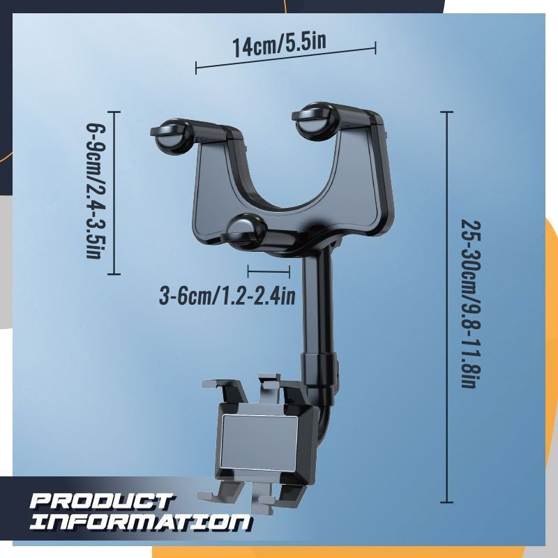 BowLift | Rotatable and extendable car phone holder