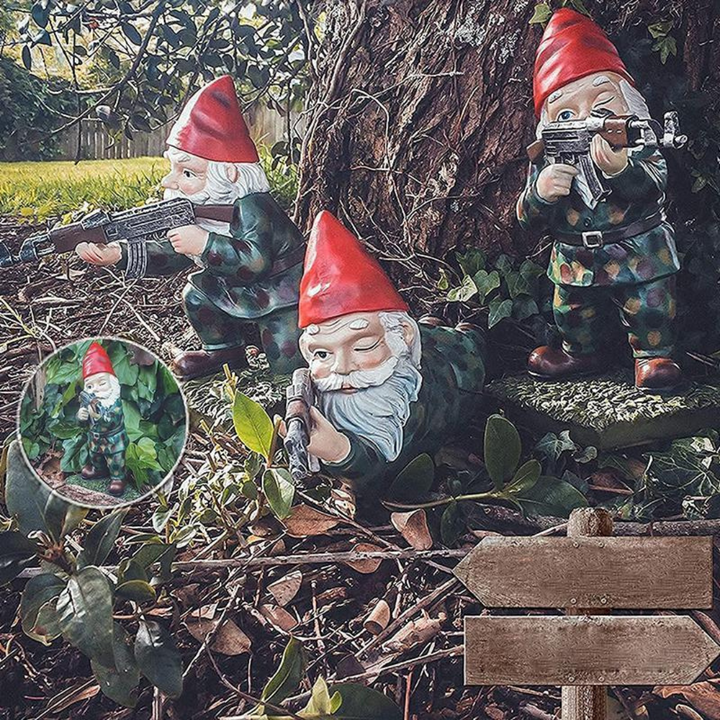 BowLift | Military Garden Gnome