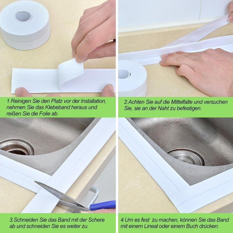 Waterproof repair tape for bathtub/bathroom/kitchen | Bowlift