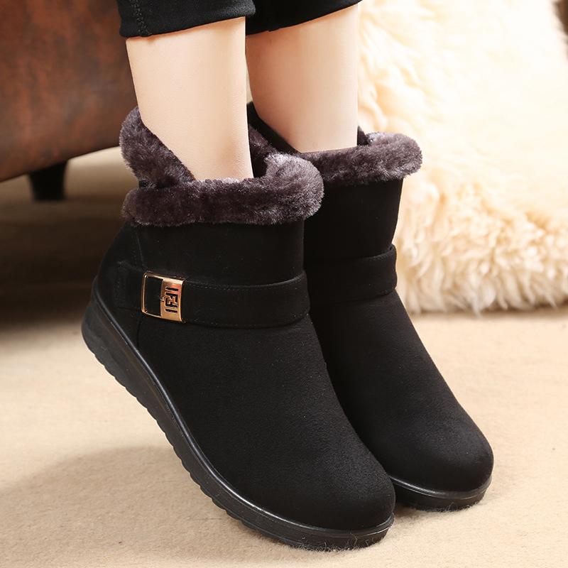 BowLift | Winter Women Plush Warm Ankle Snow Boots