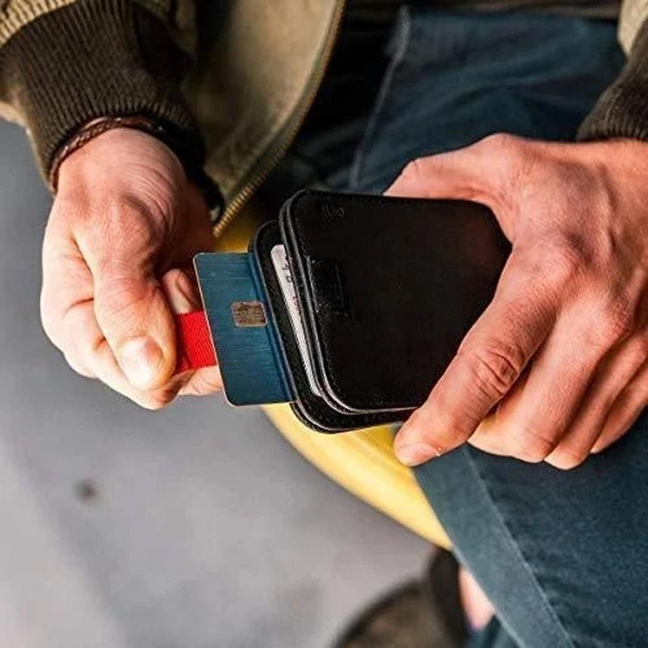 Men's Extra Thin Leather Wallet | Bowlift