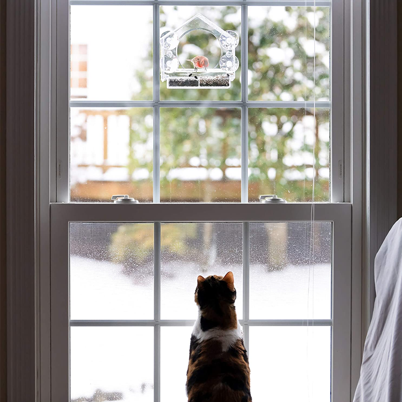 BowLift | Window Bird Feeder House