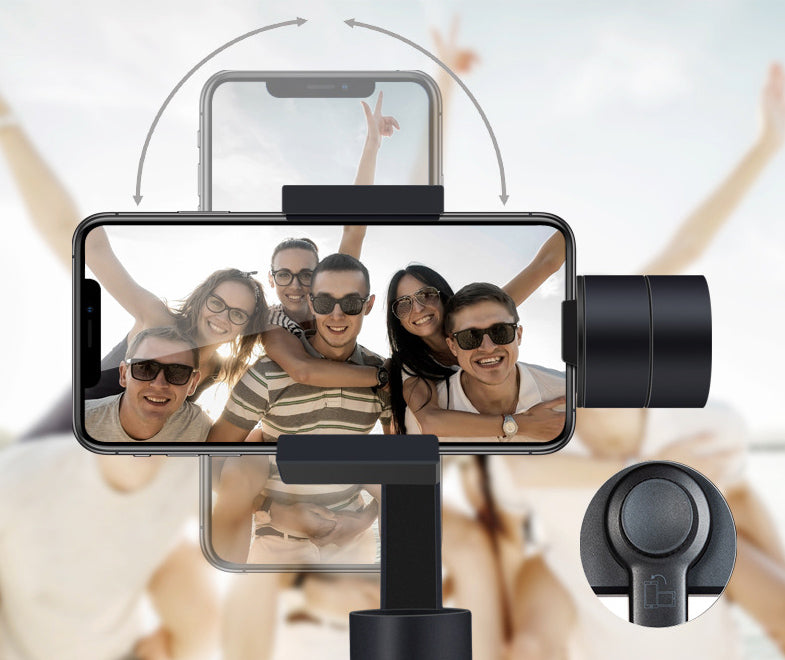BowLift | Three-axis Stabilized Phone/Camera Holder, with Stabilizer, Automatic Recognition Tracking, One-button Control and Multiple Shooting Modes, for Shooting Photos and Video