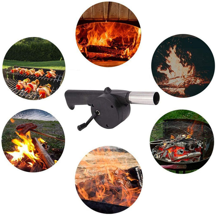 Portable hand blower for grilling | Bowlift
