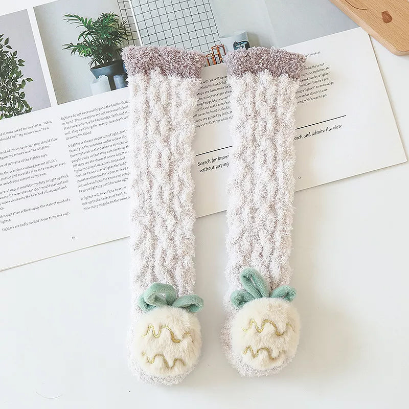 BowLift | Baby Winter Fluffy Fuzzy Socks
