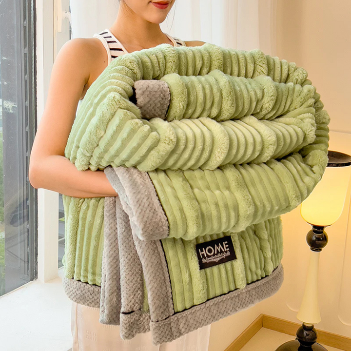 BowLift | Warm Plush Winter Blanket for Bed & Sofa