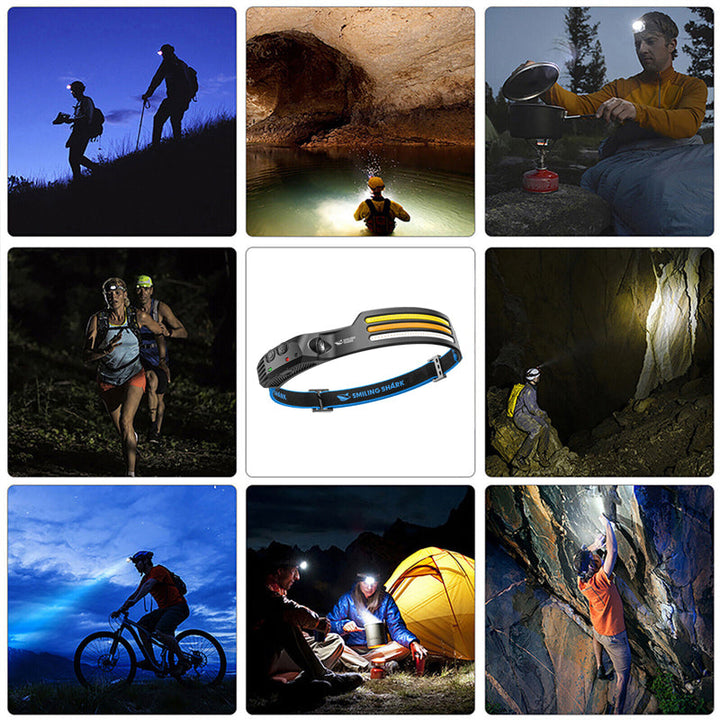BowLift | Led USB Rechargeable Powerful Headlamp