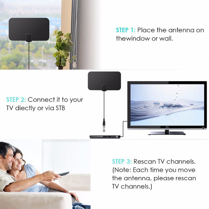 BowLift | Upgrade DIGITAL HDTV ANTENNA 4K