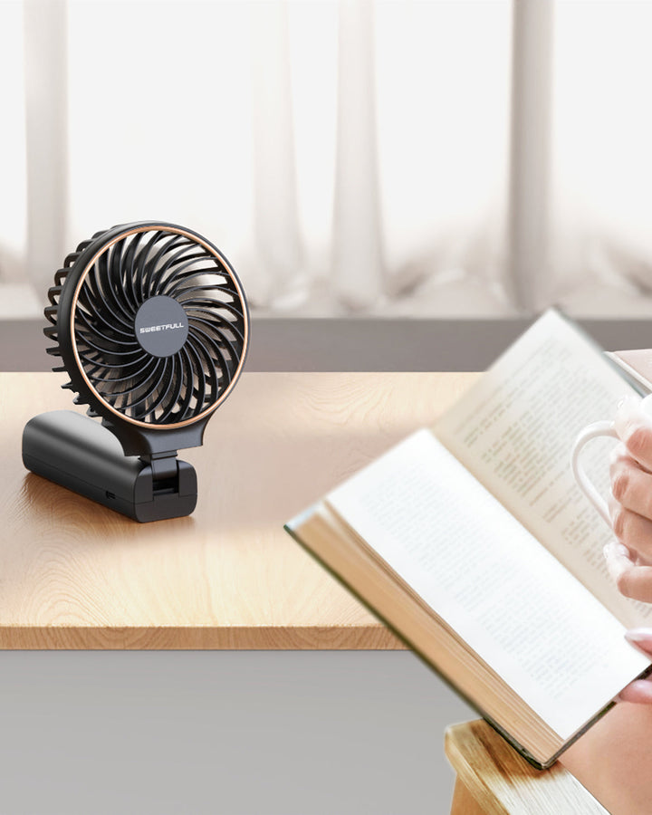 Handheld Fan, Portable Fan 5000mAh | Bowlift
