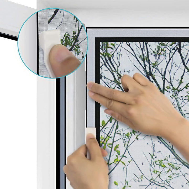 Anti-mosquito Self-adhesive Window Screen | Bowlift