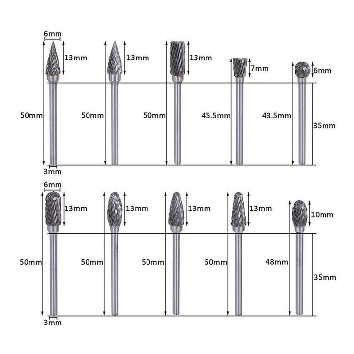 Indexable insert made of tungsten carbide (10 pieces) | Bowlift