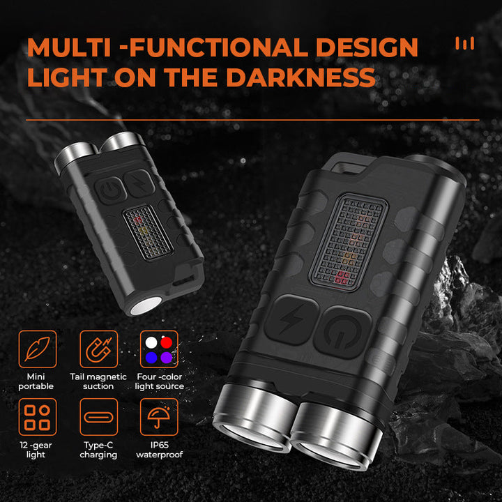 BowLift | Magnetic Mini Keychain Flashlight