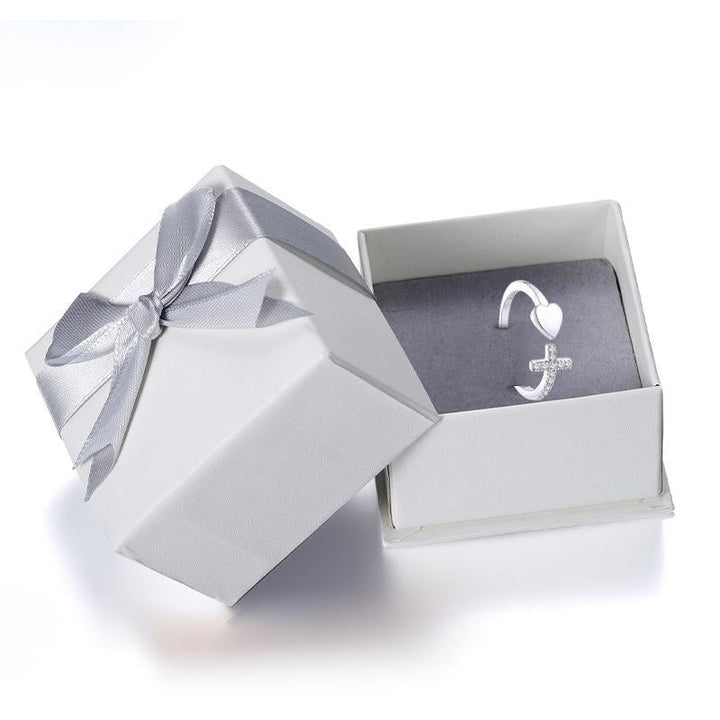 BowLift | Love S925 Sterling Silver Cross Ring
