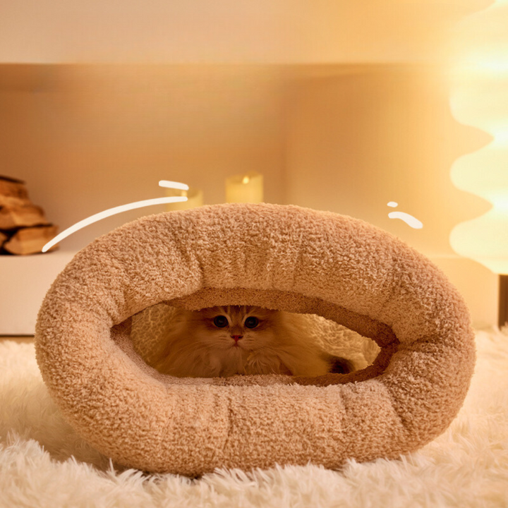 Cozy Cat Bed Sleeping Bag Bowlift