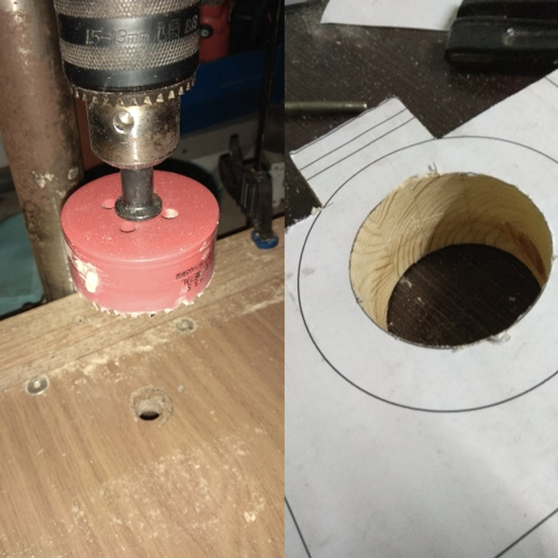 BowLift | Hole Saw Drill