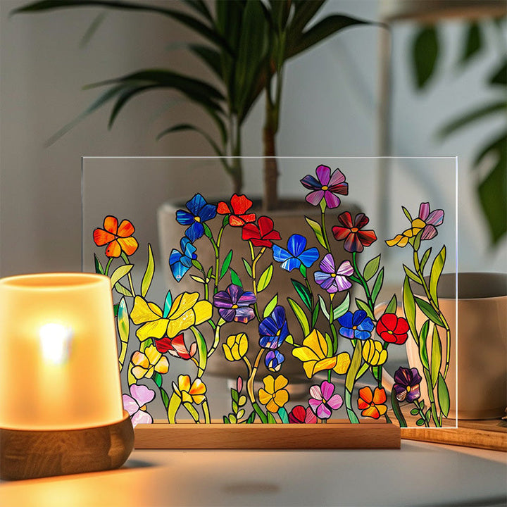 BowLift | Painted Colorful Flower Pattern Decor